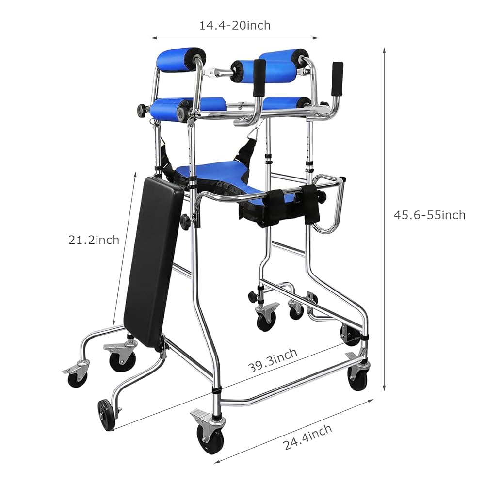 Amazon.com: LOSCHEN Adult Standing Walker,Portable Multi
